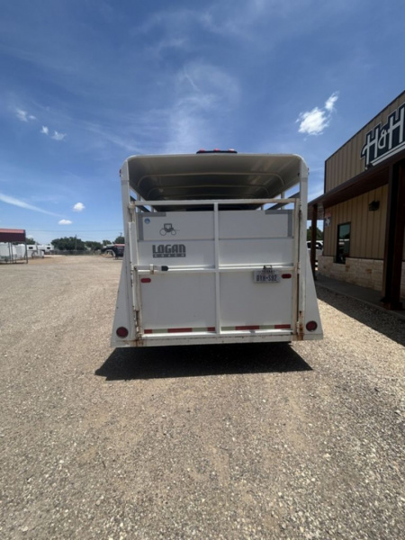 Used 1997 Logan Coach WRANGLER Stock / Stock Combo Trailer