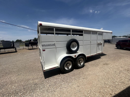 Used 1997 Logan Coach WRANGLER Stock / Stock Combo Trailer