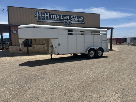 Used 1997 Logan Coach WRANGLER Stock / Stock Combo Trailer