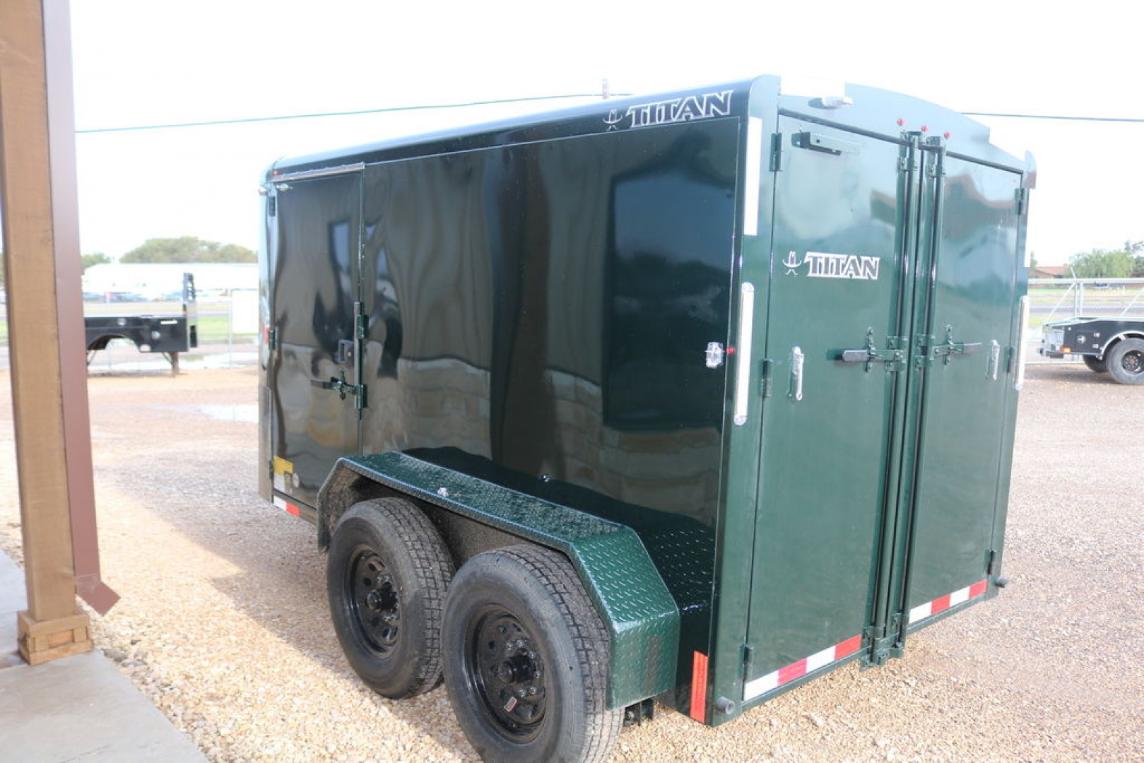 New 2025 Titan Trailer cargo