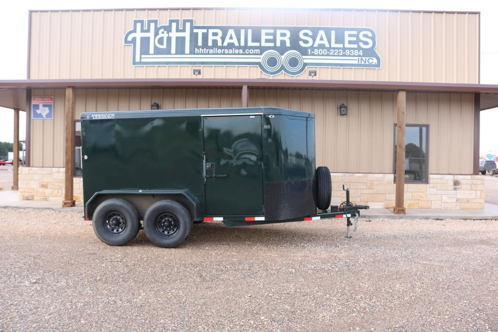 New 2025 Titan Trailer cargo