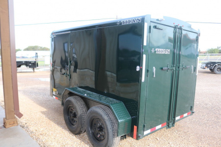 New 2025 Titan Trailer cargo