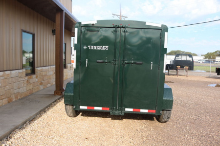 New 2025 Titan Trailer cargo