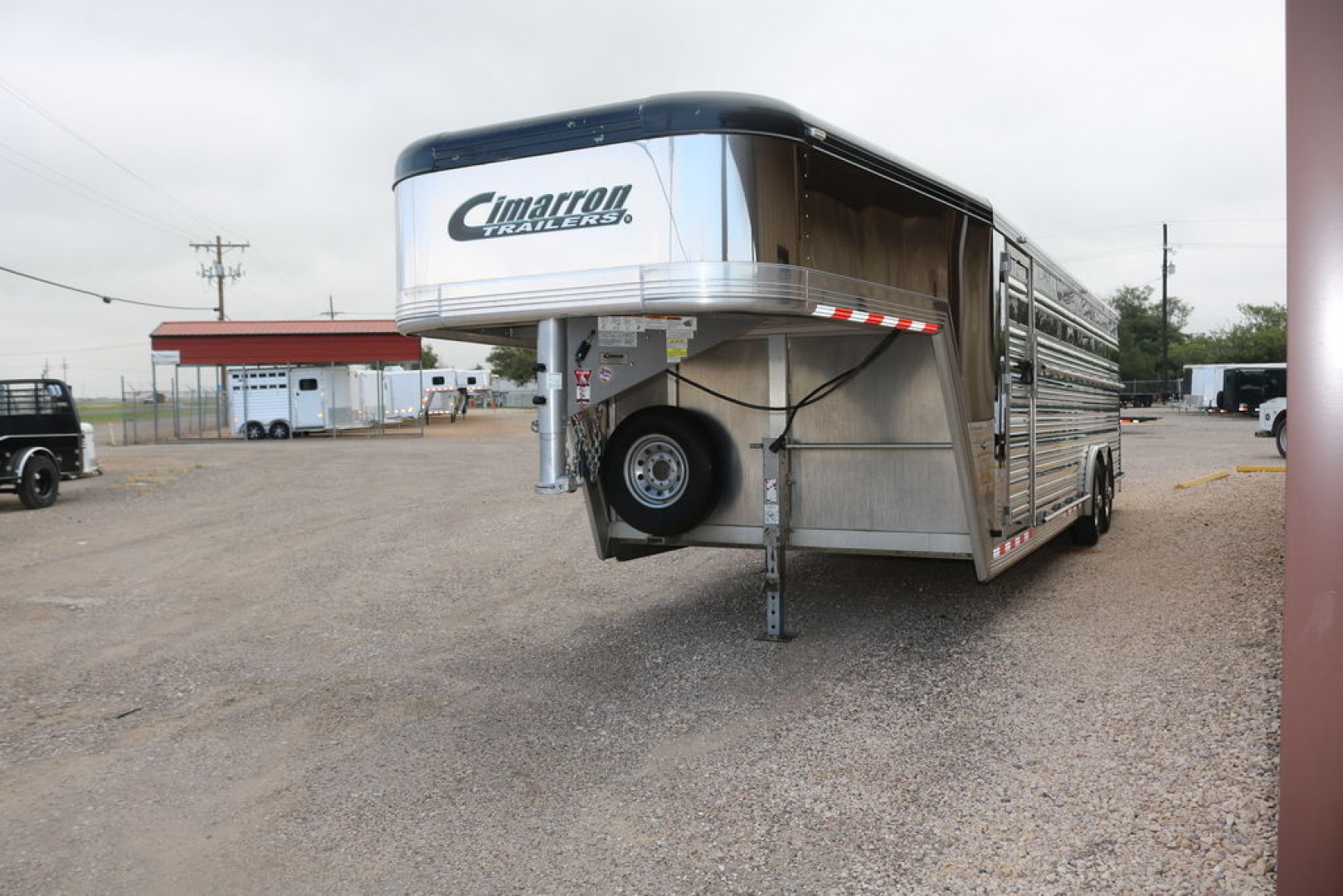 Used 2015 Cimarron Trailers Lonestar Gooseneck