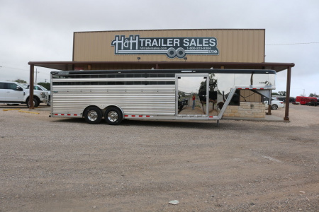 Used 2015 Cimarron Trailers Lonestar Gooseneck