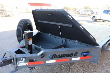 New 2025 Diamond C Trailers LPX208S Flatbed Trailer