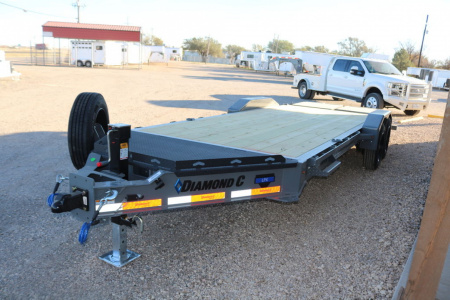 New 2025 Diamond C Trailers LPX208S Flatbed Trailer