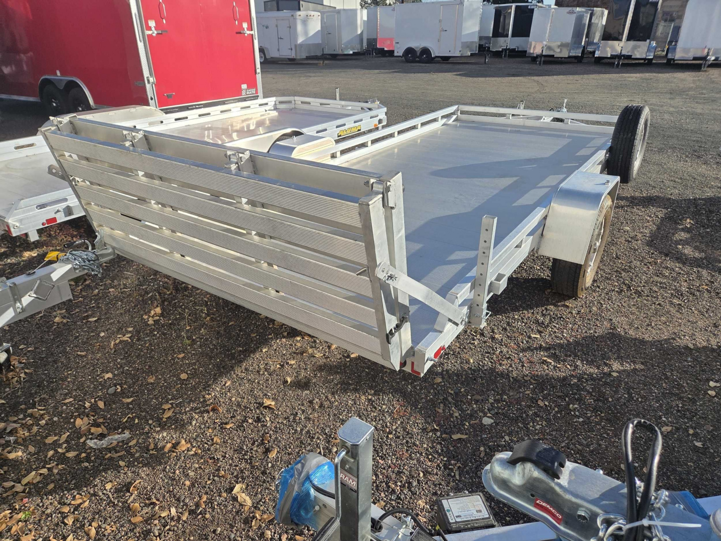 Used 2024 Aluma 7815S BT Utility Trailer