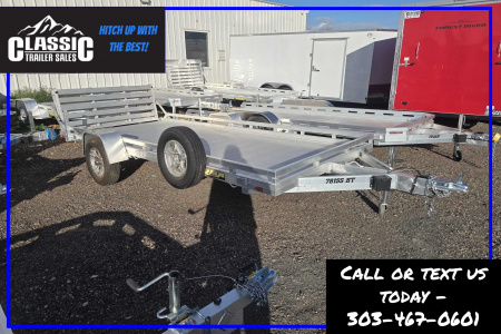 Used 2024 Aluma 7815S BT Utility Trailer