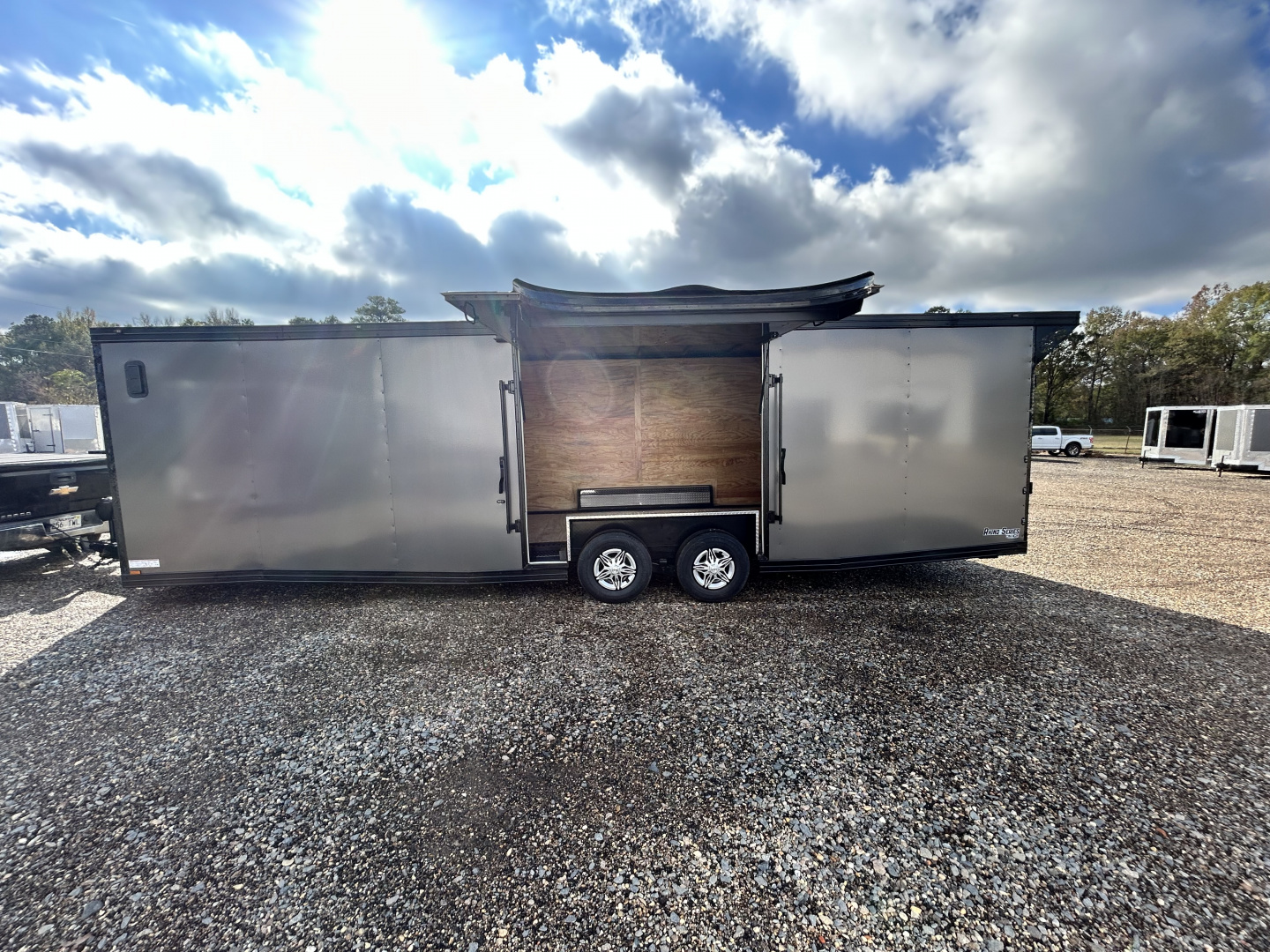 New 2026 Cynergy 2 8.5x28TA3 Velocity Series Car / Racing Trailer