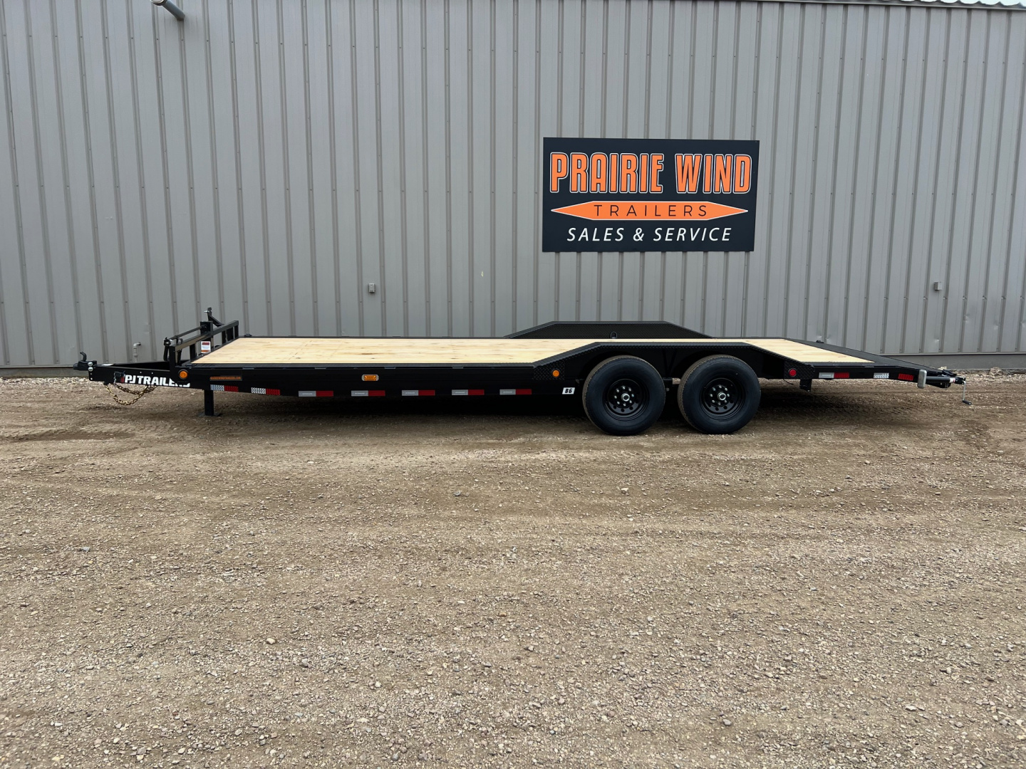 New 2026 PJ Trailers 24' B6 Superwide Equipment Trailer