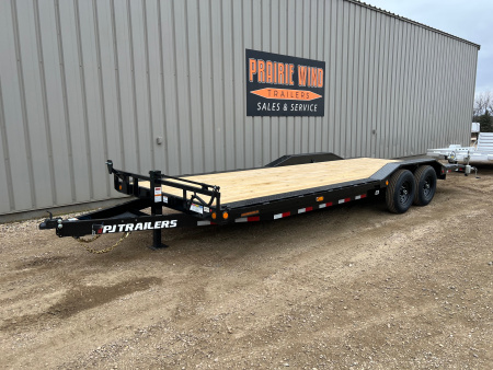 New 2026 PJ Trailers 24' B6 Superwide Equipment Trailer