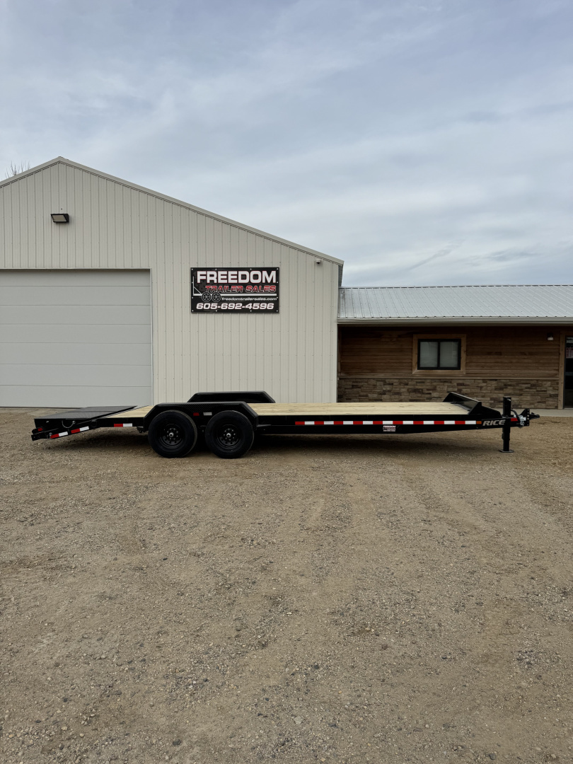 New 2026 Rice Trailers FMEH8223MR Equipment Trailer