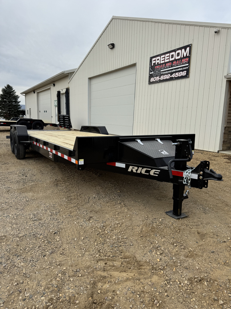 New 2026 Rice Trailers FMEH8223MR Equipment Trailer