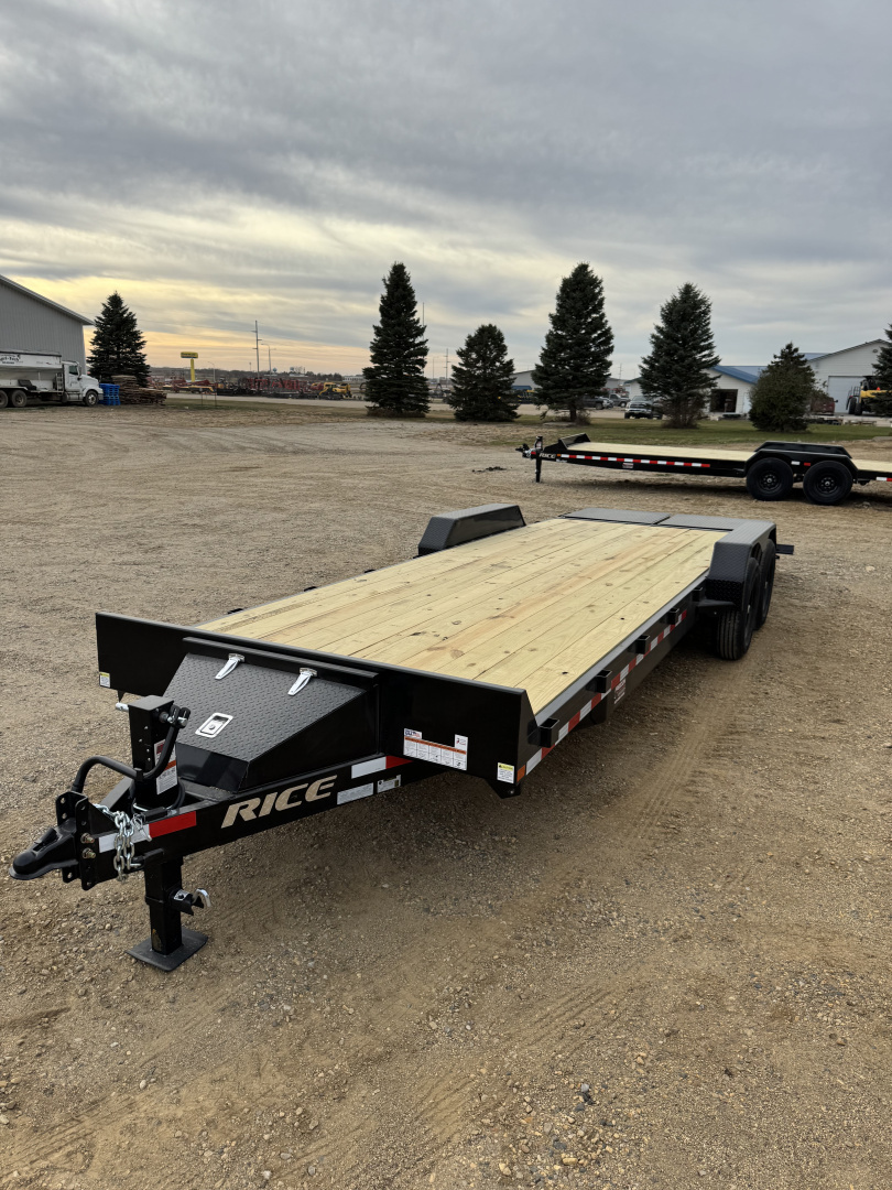 New 2026 Rice Trailers FMEH8223MR Equipment Trailer