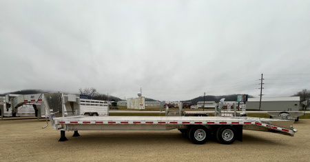 New 2025 EBY Trailers GN25K Flatbed Trailer