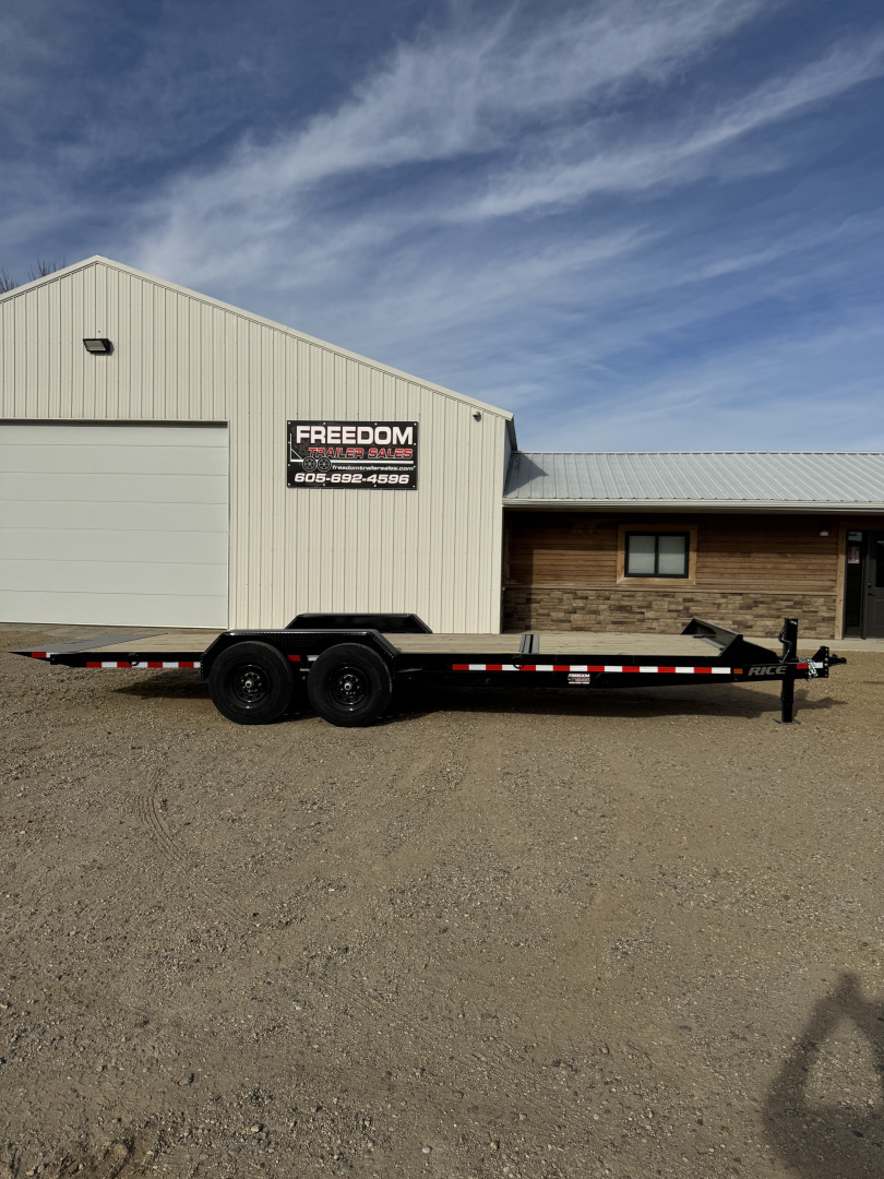 New 2026 Rice Trailers PTH22 Tilt Trailer