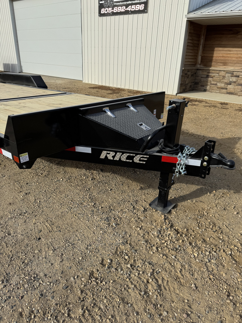 New 2026 Rice Trailers PTH22 Tilt Trailer