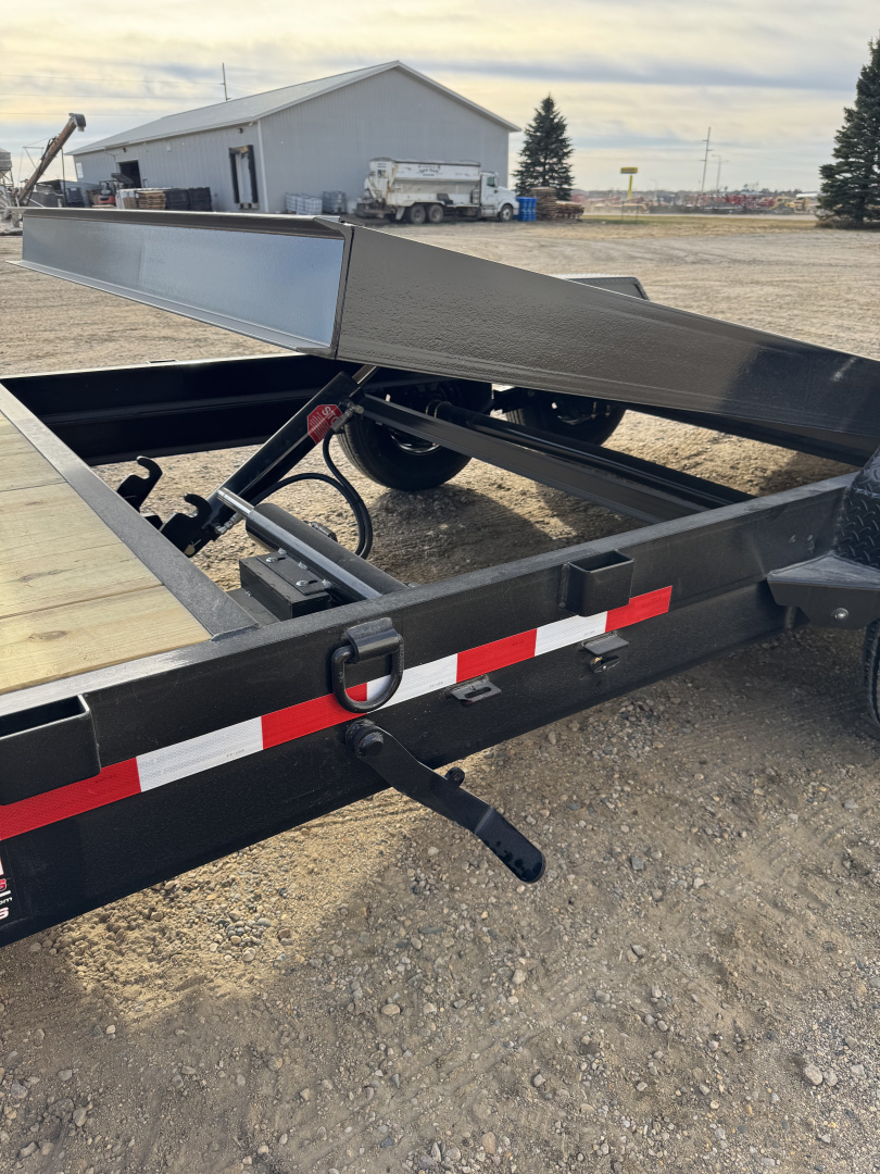 New 2026 Rice Trailers PTH22 Tilt Trailer