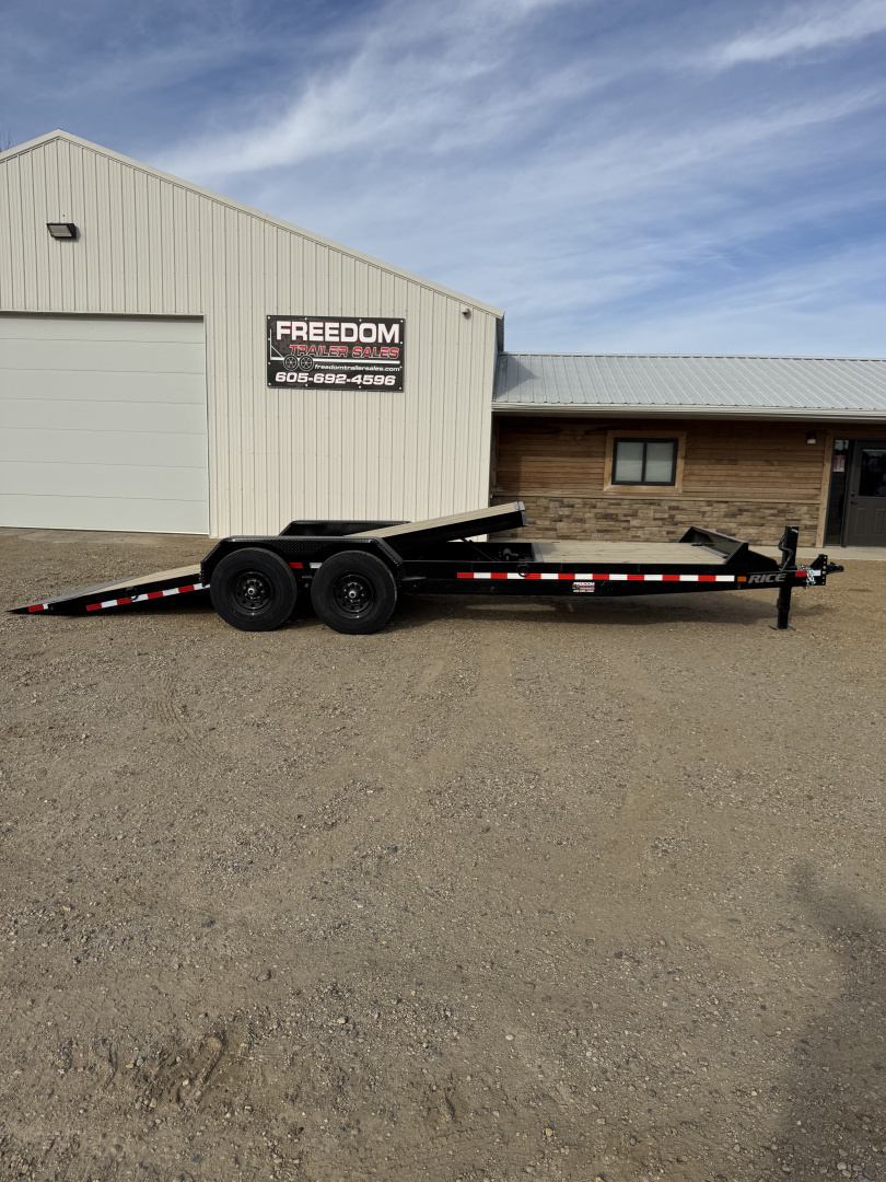 New 2026 Rice Trailers PTH22 Tilt Trailer