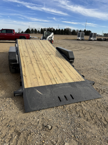 New 2026 Rice Trailers PTH22 Tilt Trailer