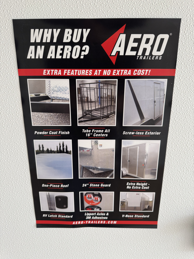 New 2026 AERO 7X14TA35 Cargo / Enclosed Trailer