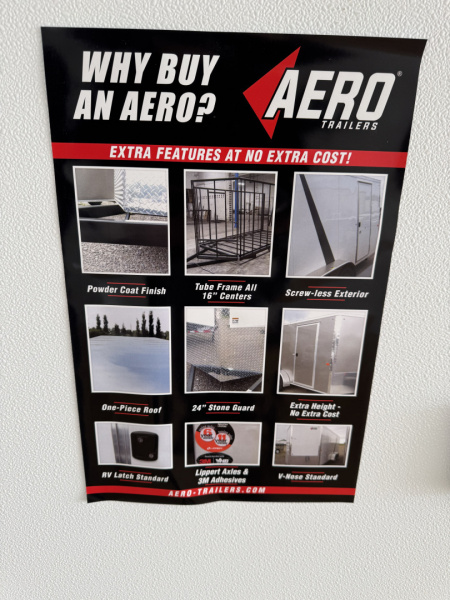 New 2026 AERO 8.5X24TA52 Cargo / Enclosed Trailer