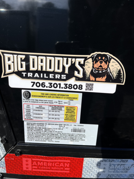 New 2026 Haulmark 44 Gooseneck Bathroom, Blackout PolyCor, 21K GVWR, Air Prep, Awning, A/C, Landing Light PKG, Hyd. Tongue Jack