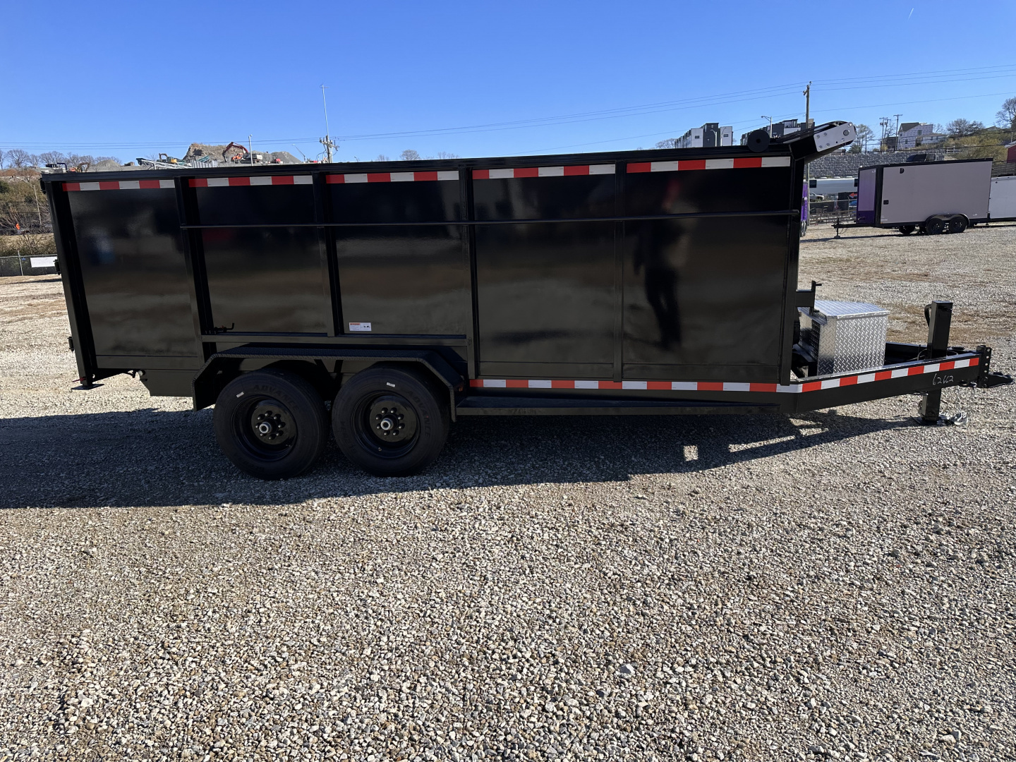 New 2026 Cynergy Cargo 7'x16'x4' TA Dump Trailer