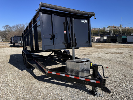 New 2026 Cynergy Cargo 7'x16'x4' TA Dump Trailer