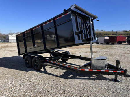 New 2026 Cynergy Cargo 7'x16'x4' TA Dump Trailer