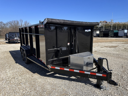 New 2026 Cynergy Cargo 7'x16'x4' TA Dump Trailer