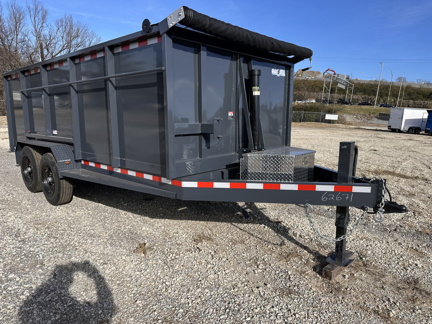 New 2026 Cynergy Cargo 7'x16'x4' TA Dump Trailer