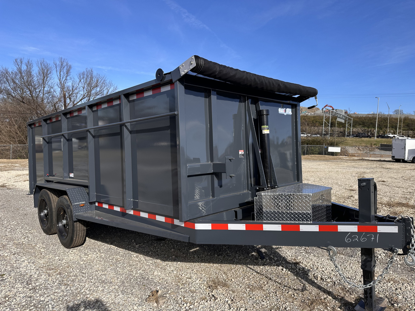 New 2026 Cynergy Cargo 7'x16'x4' TA Dump Trailer