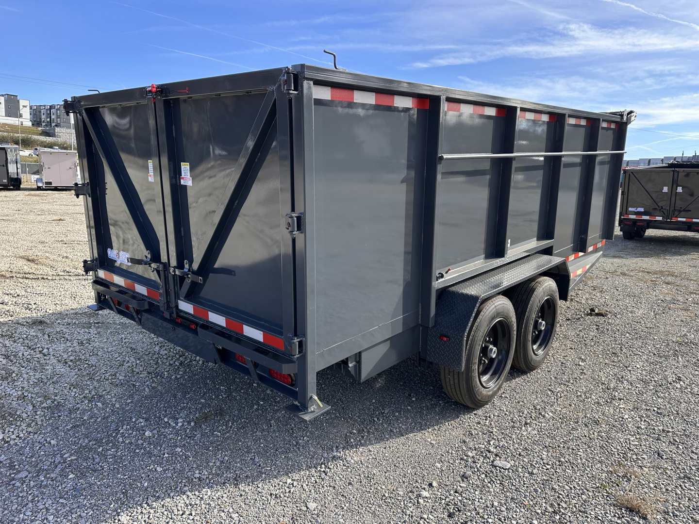 New 2026 Cynergy Cargo 7'x16'x4' TA Dump Trailer