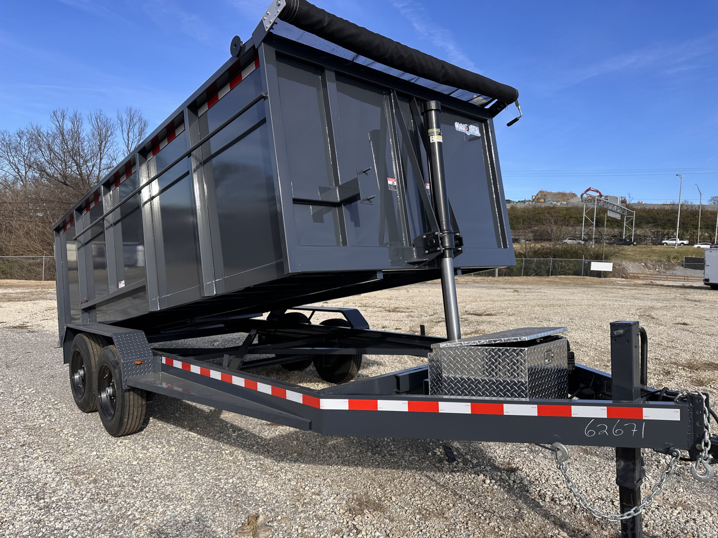 New 2026 Cynergy Cargo 7'x16'x4' TA Dump Trailer