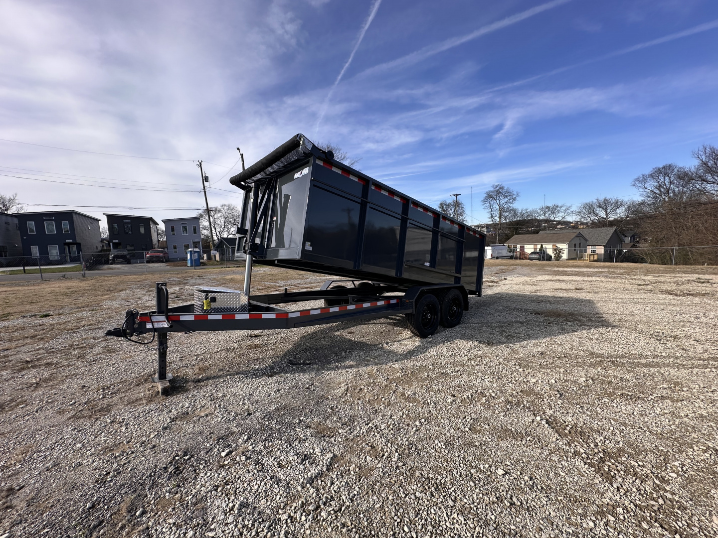 New 2026 Cynergy Cargo 7'x16'x4' TA Dump Trailer