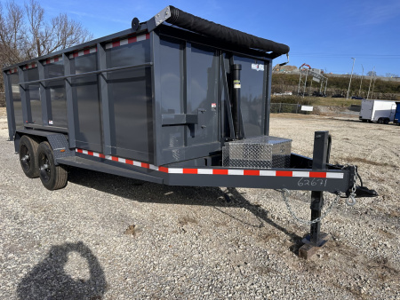 New 2026 Cynergy Cargo 7'x16'x4' TA Dump Trailer
