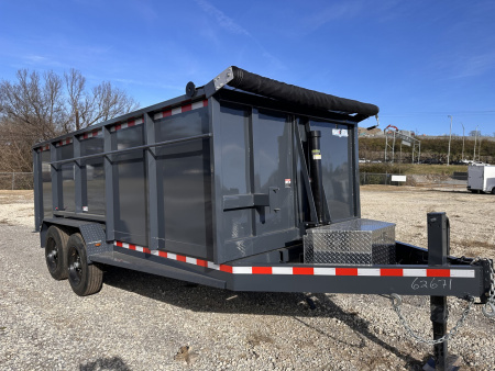 New 2026 Cynergy Cargo 7'x16'x4' TA Dump Trailer