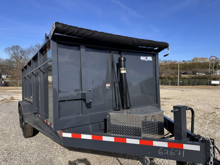 New 2026 Cynergy Cargo 7'x16'x4' TA Dump Trailer