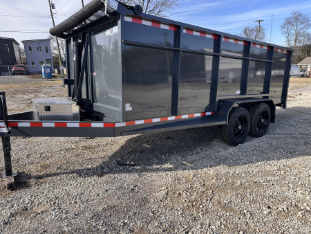 New 2026 Cynergy Cargo 7'x16'x4' TA Dump Trailer