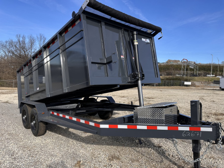 New 2026 Cynergy Cargo 7'x16'x4' TA Dump Trailer
