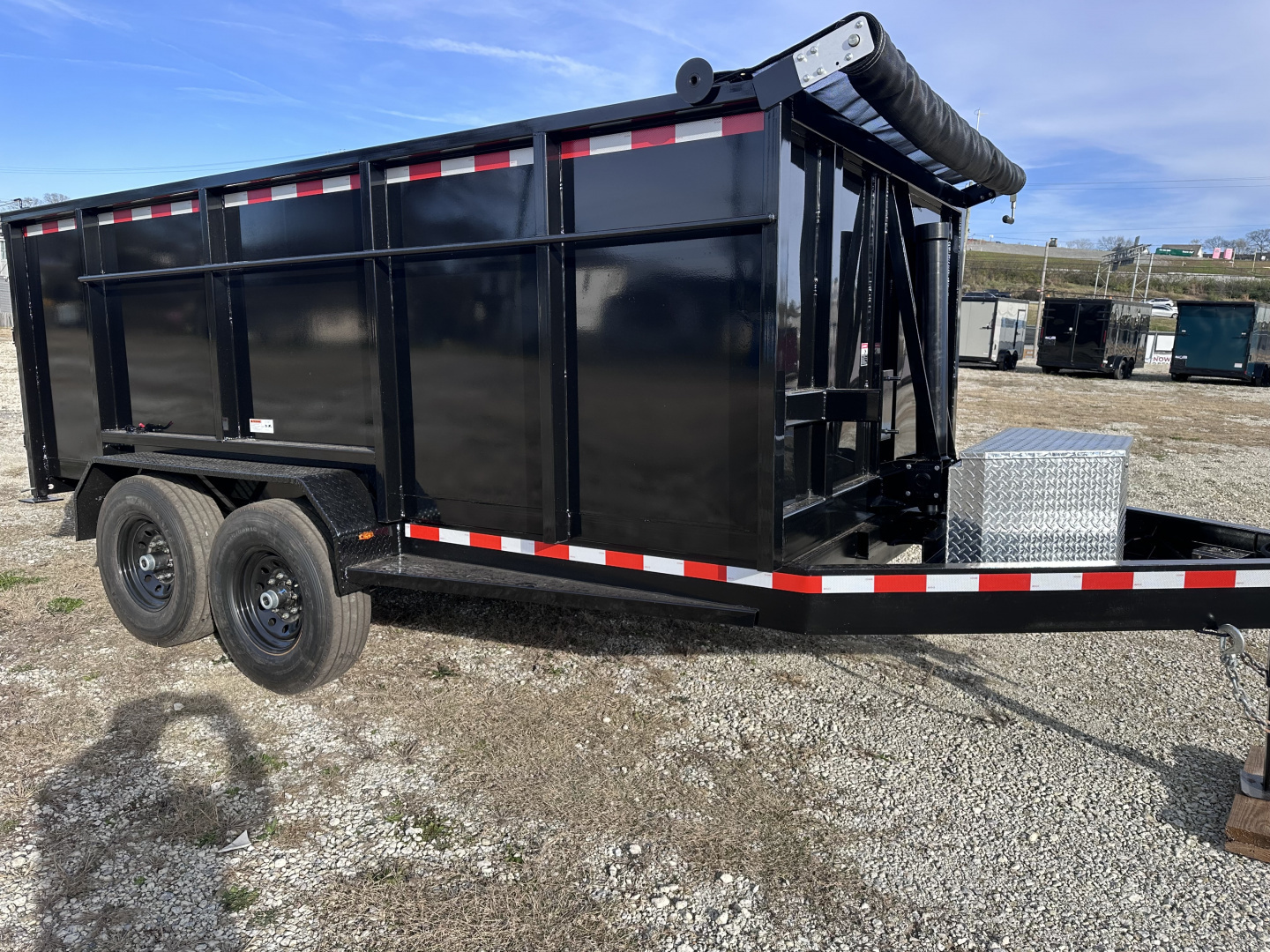 New 2026 Cynergy Cargo 7'x14'x4' TA Dump Trailer