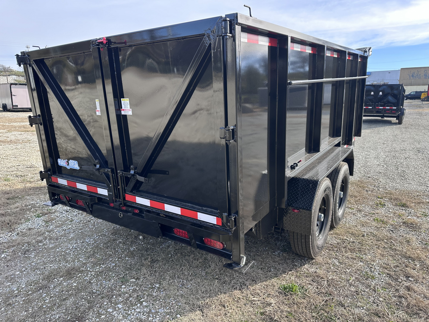 New 2026 Cynergy Cargo 7'x14'x4' TA Dump Trailer
