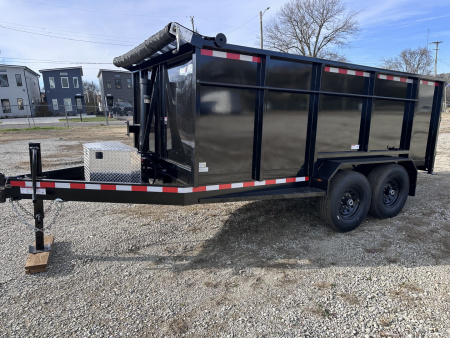 New 2026 Cynergy Cargo 7'x14'x4' TA Dump Trailer