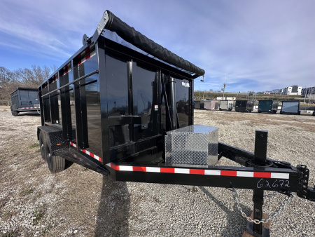 New 2026 Cynergy Cargo 7'x14'x4' TA Dump Trailer