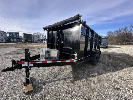 New 2026 Cynergy Cargo 7'x14'x4' TA Dump Trailer