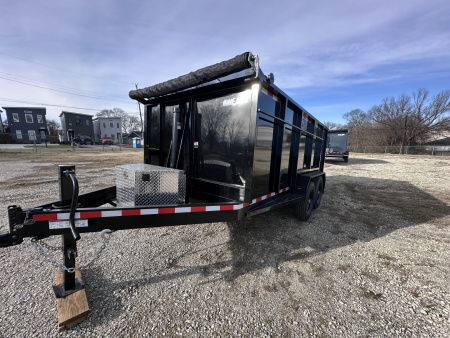 New 2026 Cynergy Cargo 7'x14'x4' TA Dump Trailer