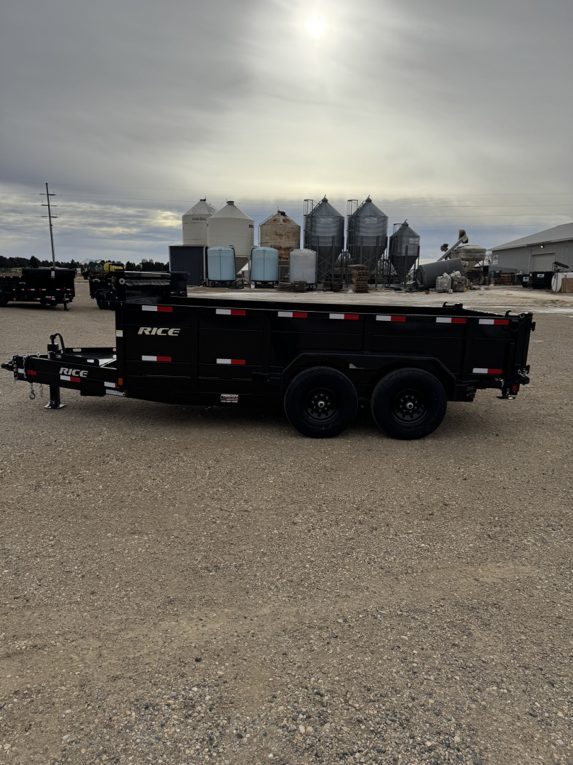New 2026 Rice Trailers HD14 Dump Trailer