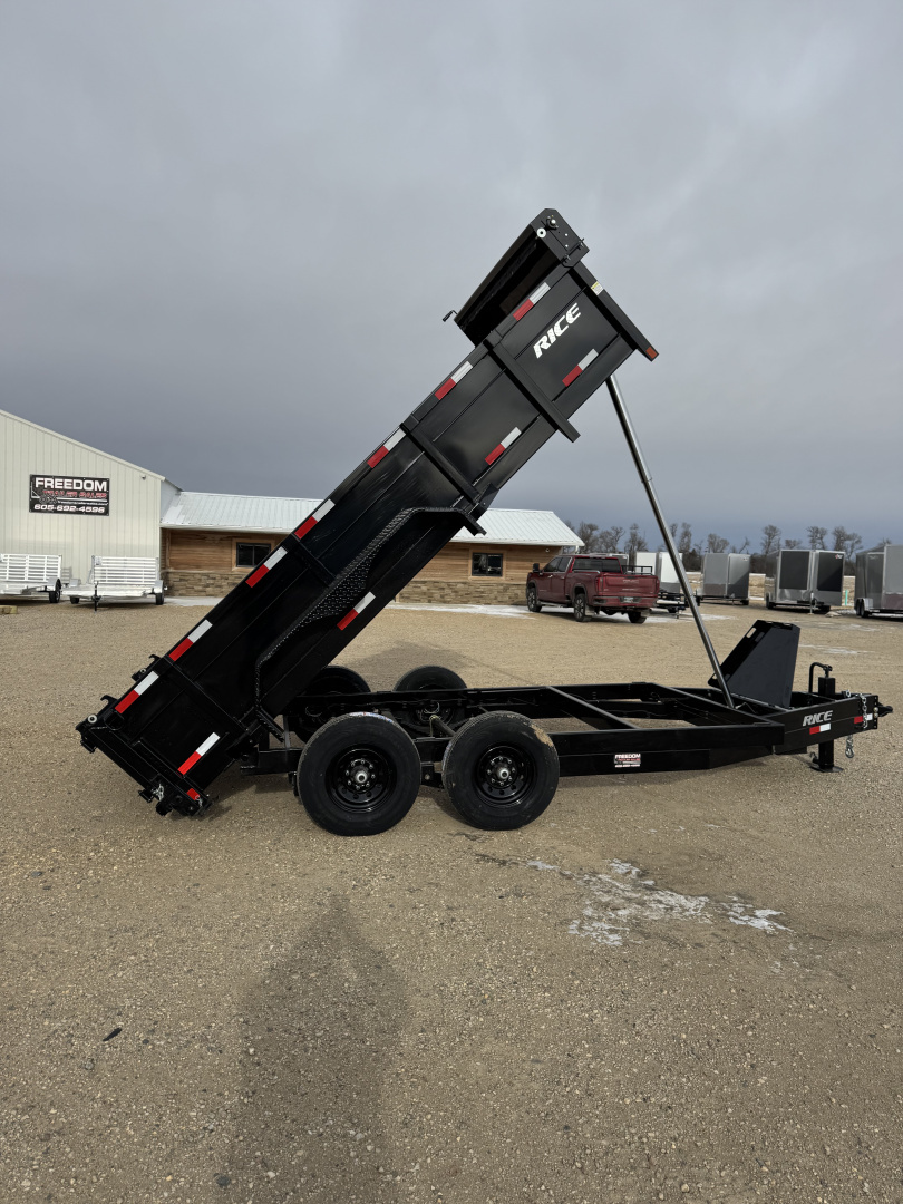 New 2026 Rice Trailers HD14 Dump Trailer